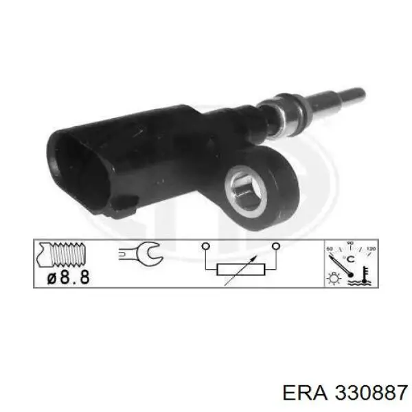 Compre 05L919501B VAG Sensor de temperatura do fluido de esfriamento