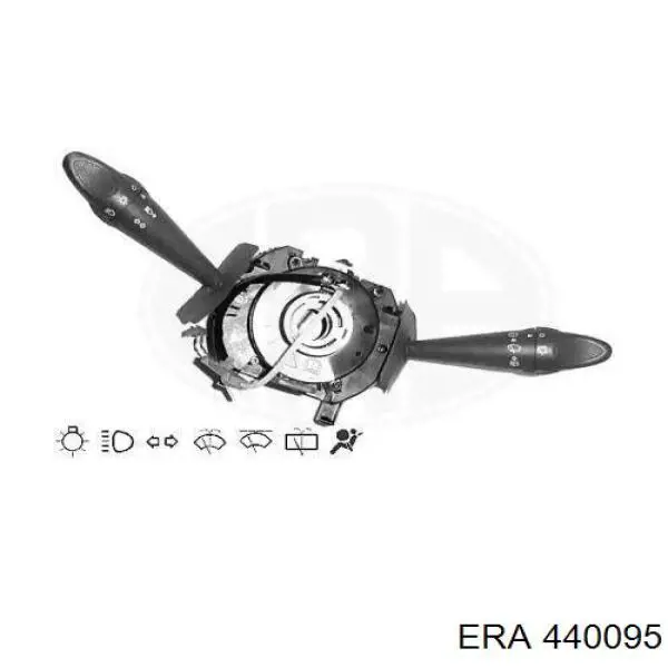 Compre 735273580 Fiat/Alfa/Lancia Comutador instalado na coluna da direção, montado