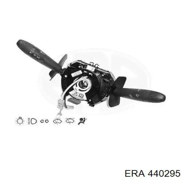Comutador esquerdo instalado na coluna da direção 735374800 Fiat/Alfa/Lancia