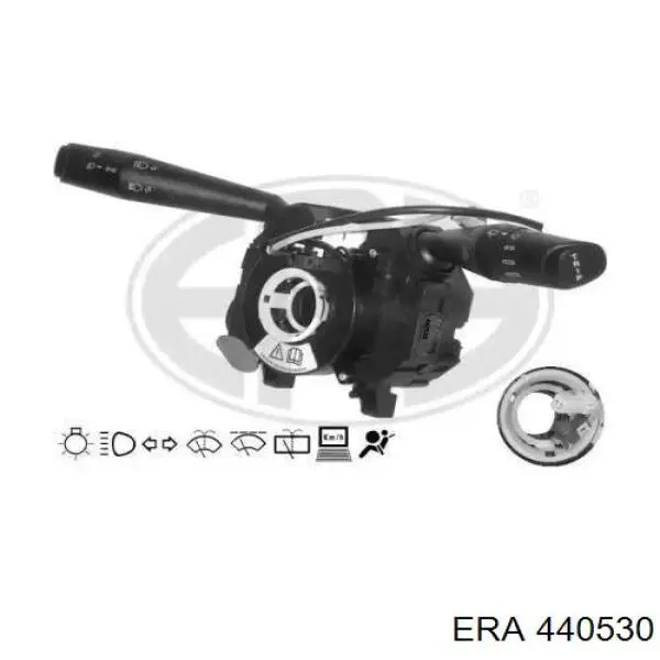 440530 ERA Comutador esquerdo instalado na coluna da direção