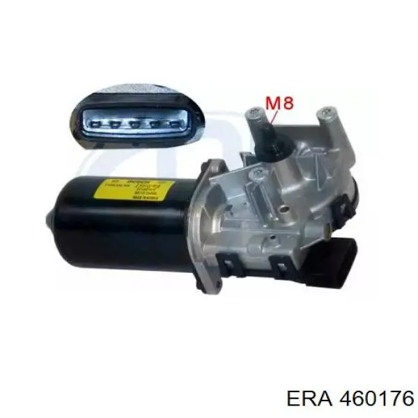 460176 ERA Motor de limpador pára-brisas do pára-brisas