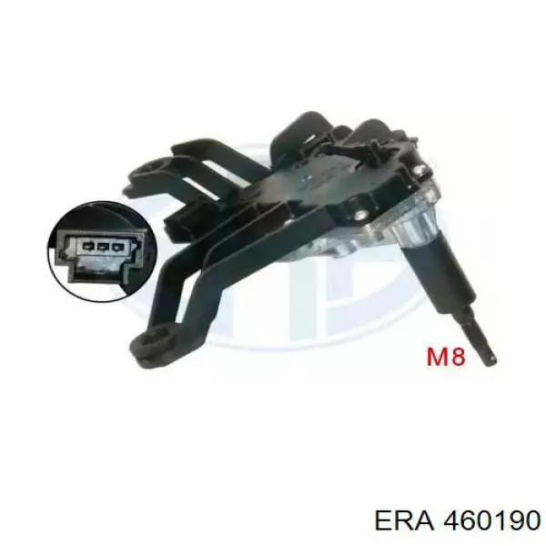 460190 ERA Motor de limpador pára-brisas de vidro traseiro
