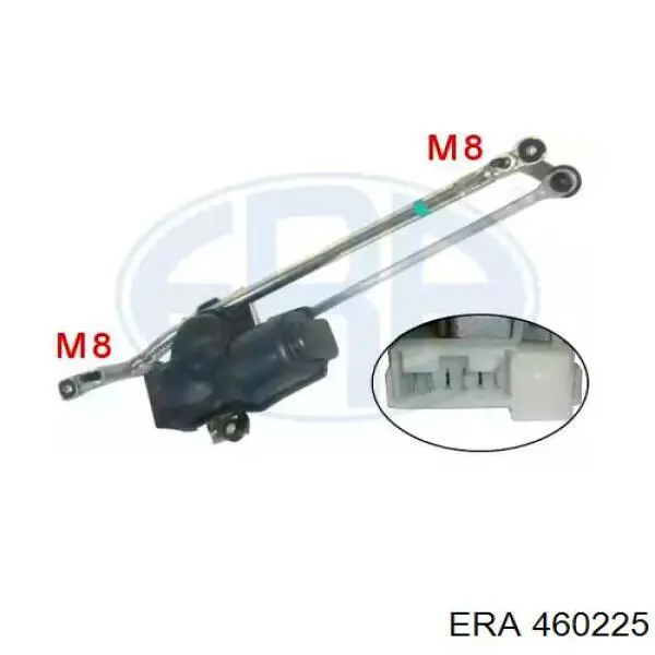 Trapézio de limpador pára-brisas Fiat Palio  178DX