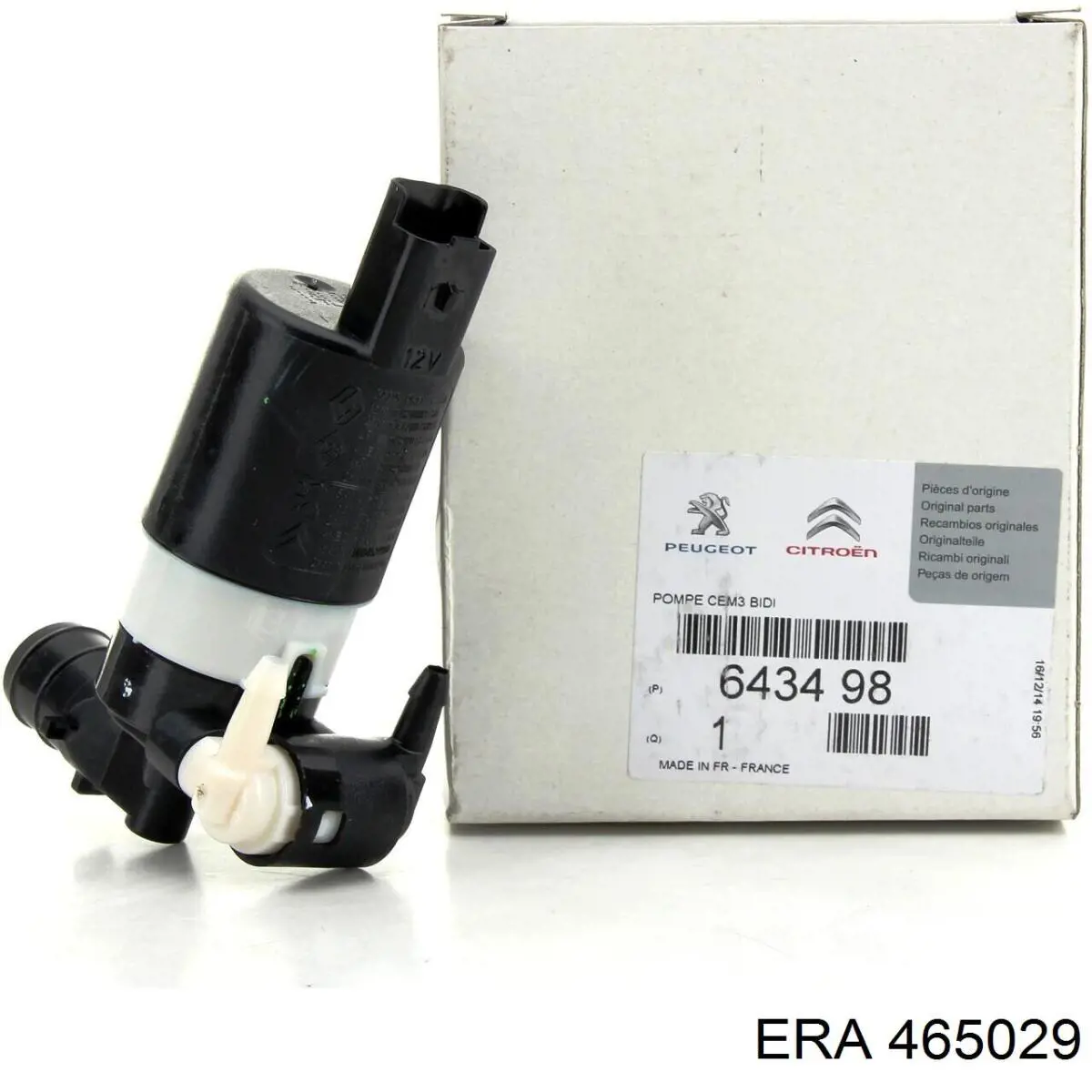 Compre 465029 ERA Bomba de motor de fluido para lavador de vidro dianteiro