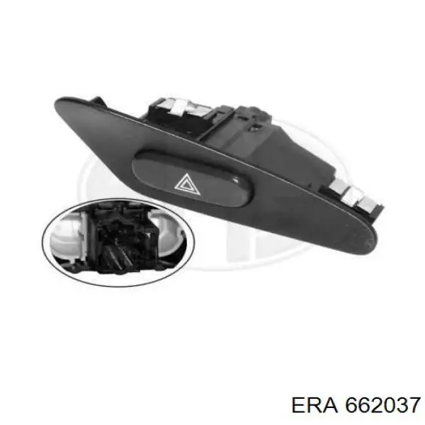 Botão de ativação do sinal de emergência Peugeot 406  8B