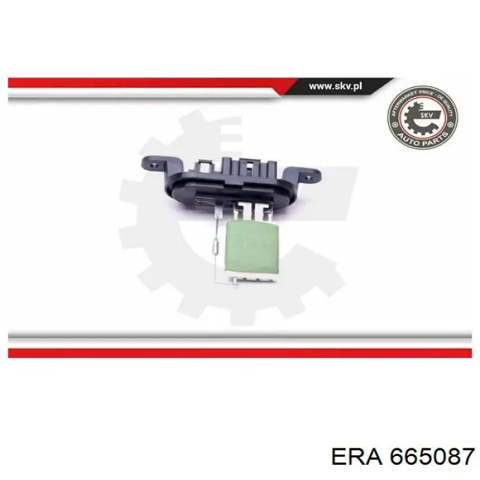Compre 665087 ERA Resistor (resistência) de ventilador de forno (de aquecedor de salão)