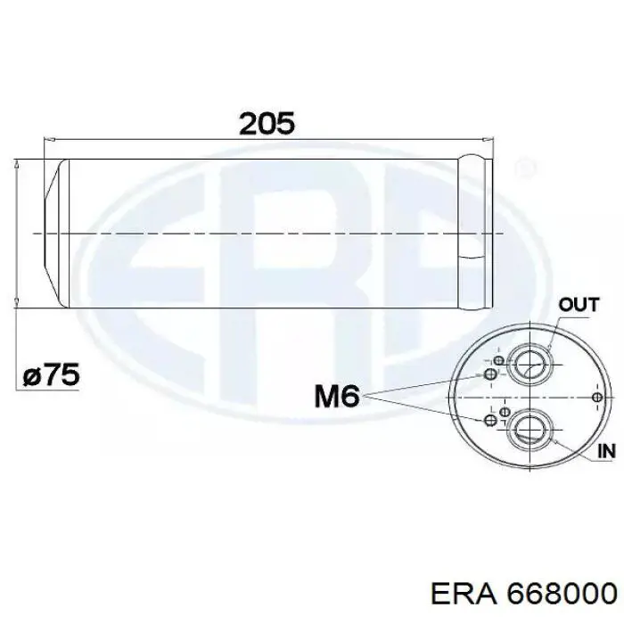 Compre 668000 ERA Tanque de recepção do secador de aparelho de ar condicionado