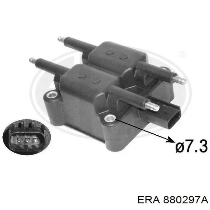 880297A ERA Bobina de ignição