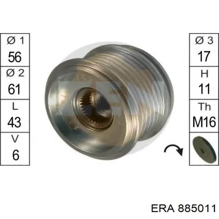 Compre 885011 ERA Módulo de ignição (comutador)