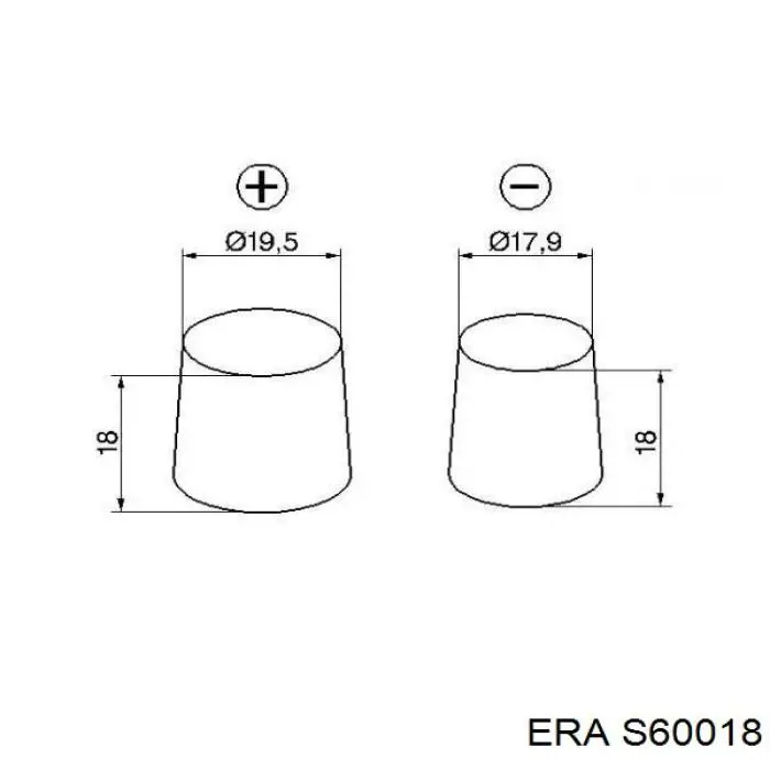 Bateria recarregável (PILHA) ERA S60018 preço, a partir de 170,79 USD