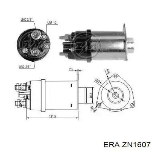 Compre ZN1607 ERA Roda-livre do motor de arranco