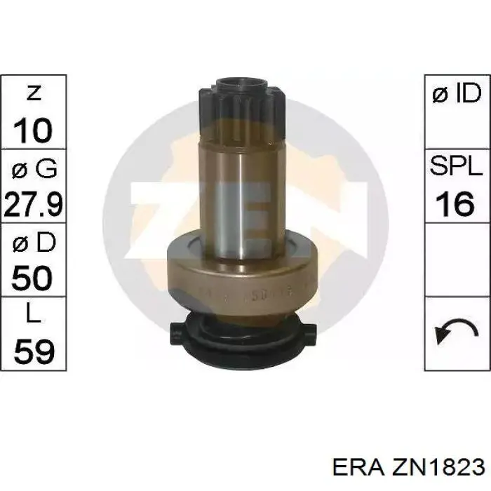 Compre ZN1823 ERA Roda-livre do motor de arranco