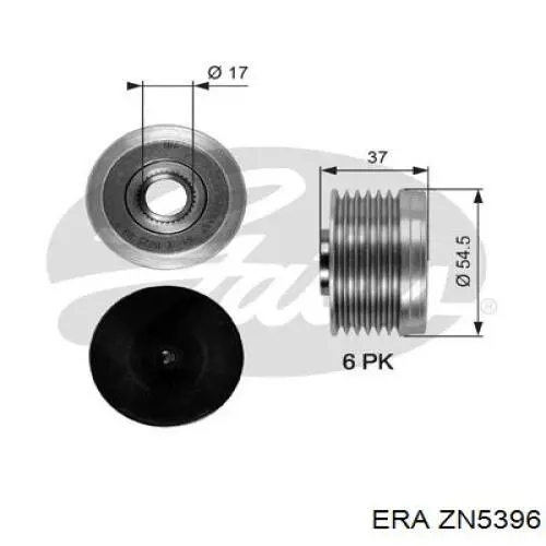 Compre ZN5396 ERA Polia do gerador