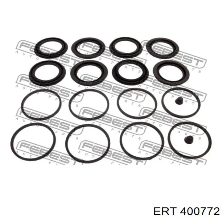 Compre 400772 ERT Kit de reparação de suporte do freio dianteiro