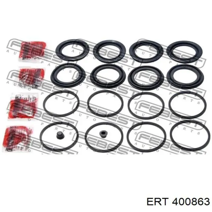 Kit de reparação de suporte do freio dianteiro ERT 400863 preço, a partir de 13,57 USD
