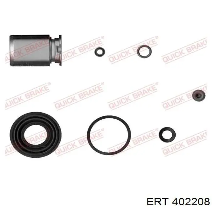 402208 ERT Kit de reparação de suporte do freio traseiro