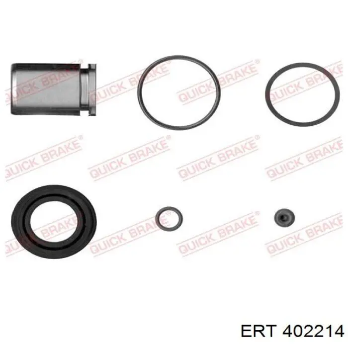 402214 ERT Kit de reparação de suporte do freio traseiro