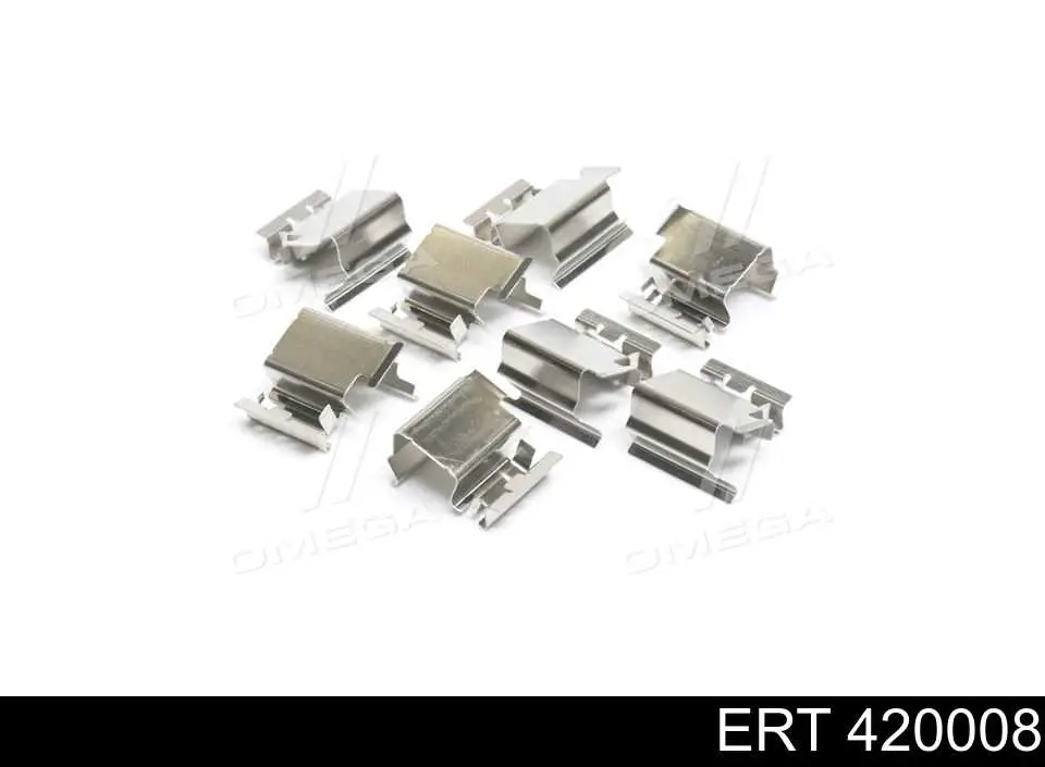 Kit de molas de fixação de sapatas de disco dianteiras ERT 420008 preço, a partir de 12,60 USD