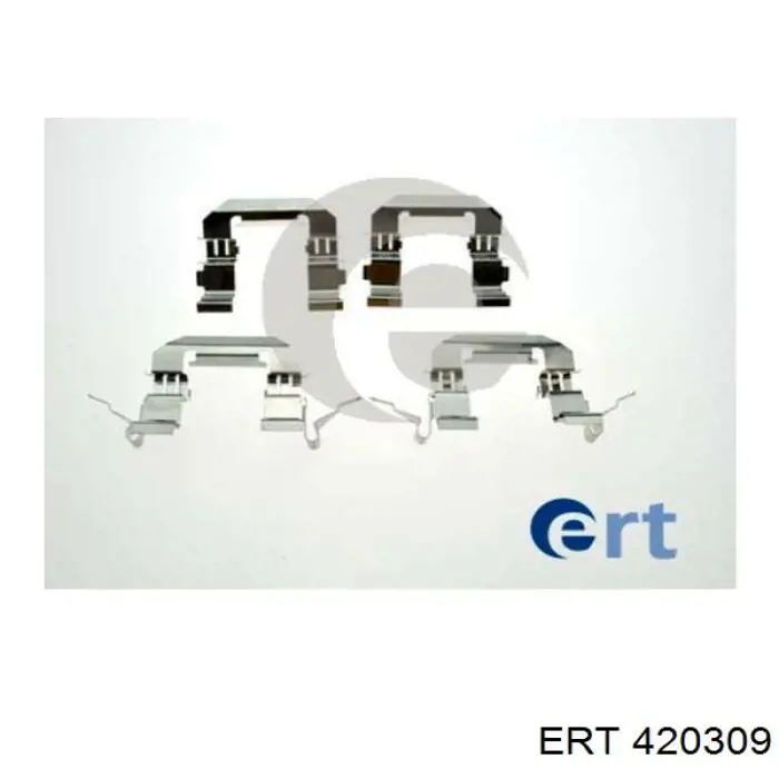 Compre 420309 ERT Kit de molas de fixação de sapatas de disco dianteiras