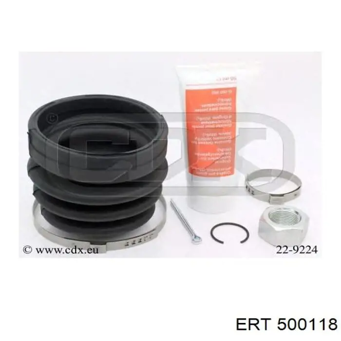 Compre 500118 ERT Bota de proteção externa de junta homocinética do semieixo dianteiro