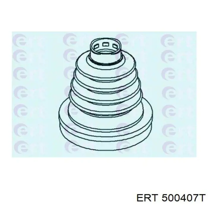 Bota de proteção interna esquerda de junta homocinética do semieixo dianteiro ERT 500407T preço, a partir de 9,43 USD