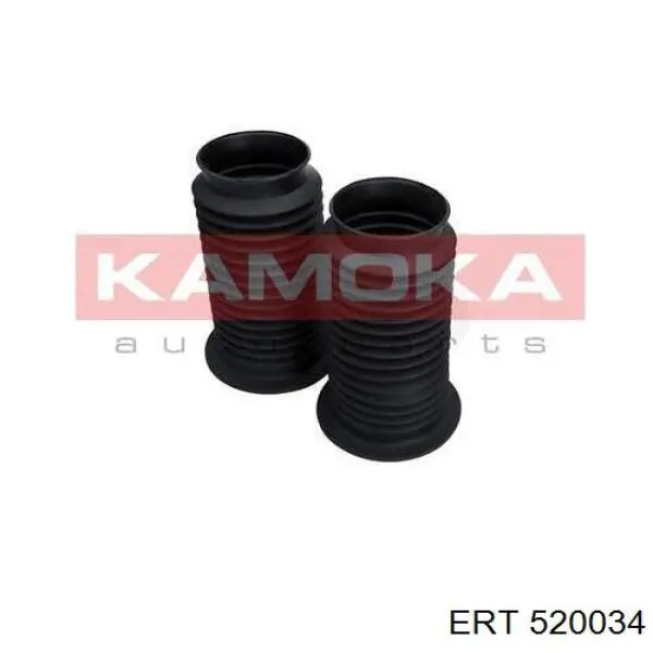 520034 ERT Pára-choque (grade de proteção) de amortecedor dianteiro + bota de proteção