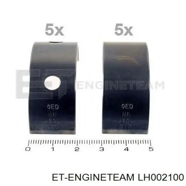 Compre 402414004 SM Folhas inseridas principais de cambota, kit, padrão (STD)