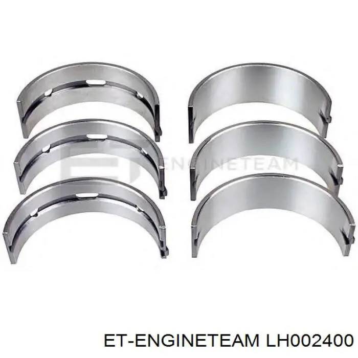 Folhas inseridas principais de cambota, kit, padrão (STD) H11615STD Glyco