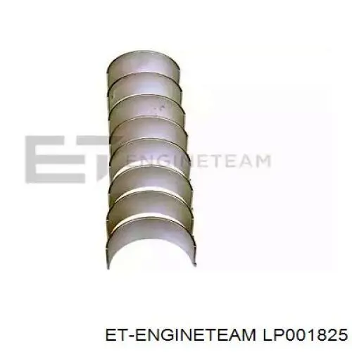 CB3887A025 Kolbenschmidt Folhas inseridas de cambota de biela, kit, 1ª reparação ( + 0,25)