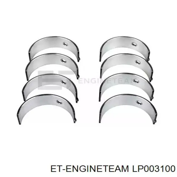 Folhas inseridas de cambota de biela, kit, padrão (STD) ET Engineteam LP003100 preço, a partir de 17,98 USD