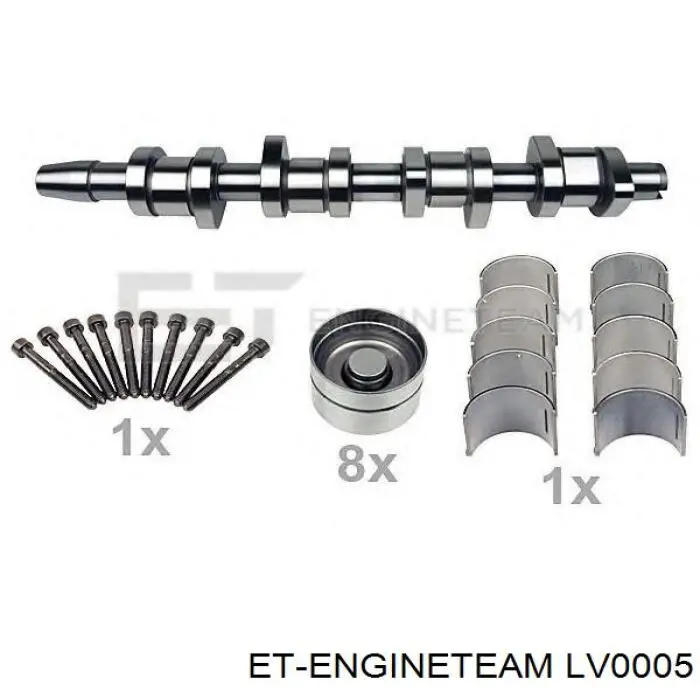 Folha inserida da árvore distribuidora, kit, padrão ET Engineteam LV0005 preço, a partir de 76,80 USD