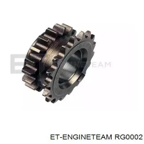 Engrenagem de cadeia da roda dentada de acionamento de cambota de motor Borg-Warner 5334856