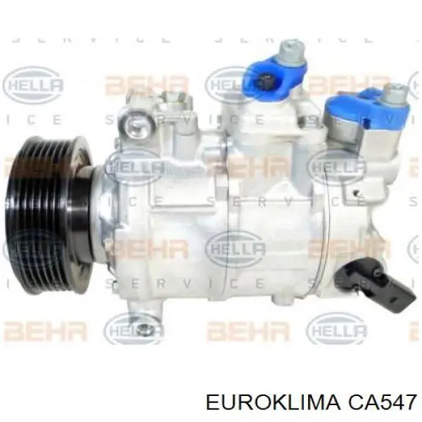 CA547 Euroklima Polia do compressor de aparelho de ar condicionado