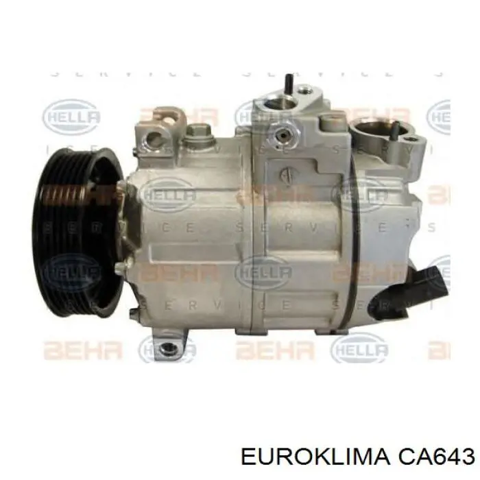 Polia do compressor de aparelho de ar condicionado Euroklima CA643 preço, a partir de 91,94 USD