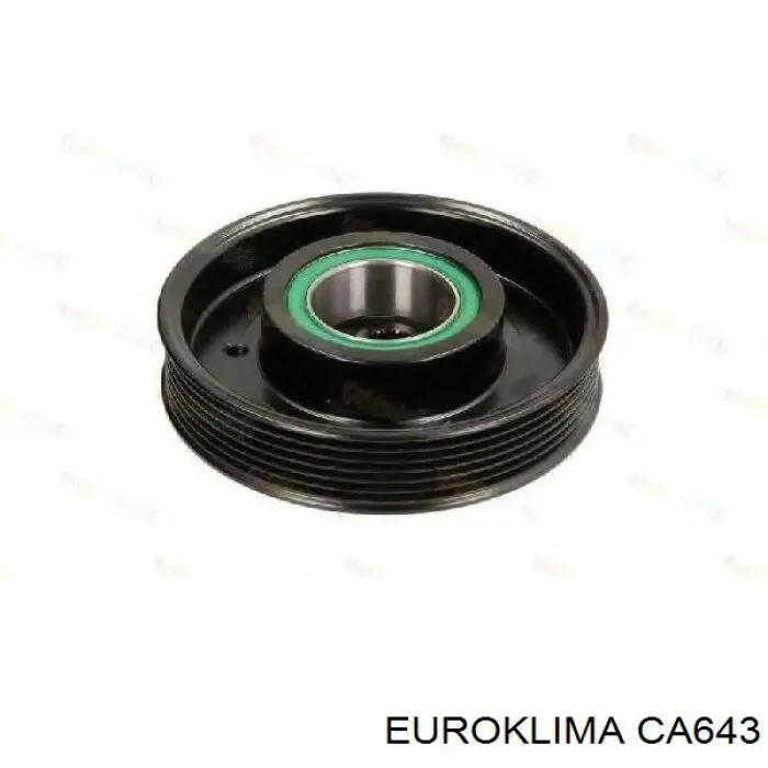 Polia do compressor de aparelho de ar condicionado Euroklima CA643