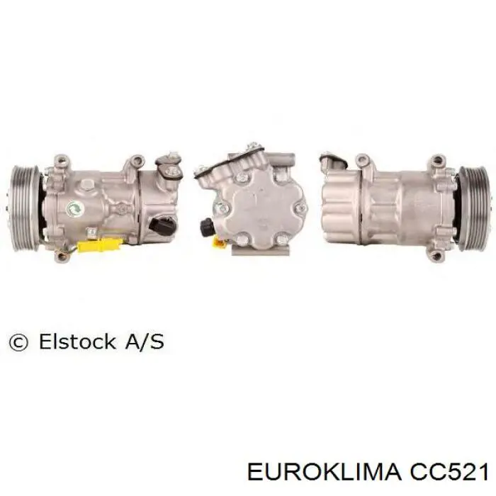 Compre CC521 Euroklima Acoplamento (bobina magnética) do compressor de aparelho de ar condicionado