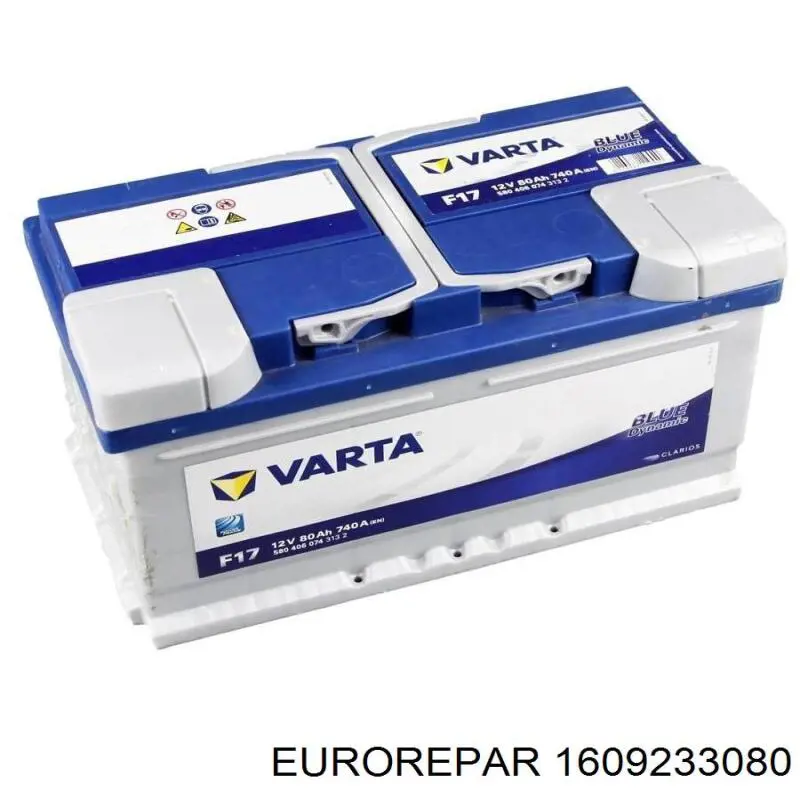 1609233080 Eurorepar Bateria recarregável (PILHA)