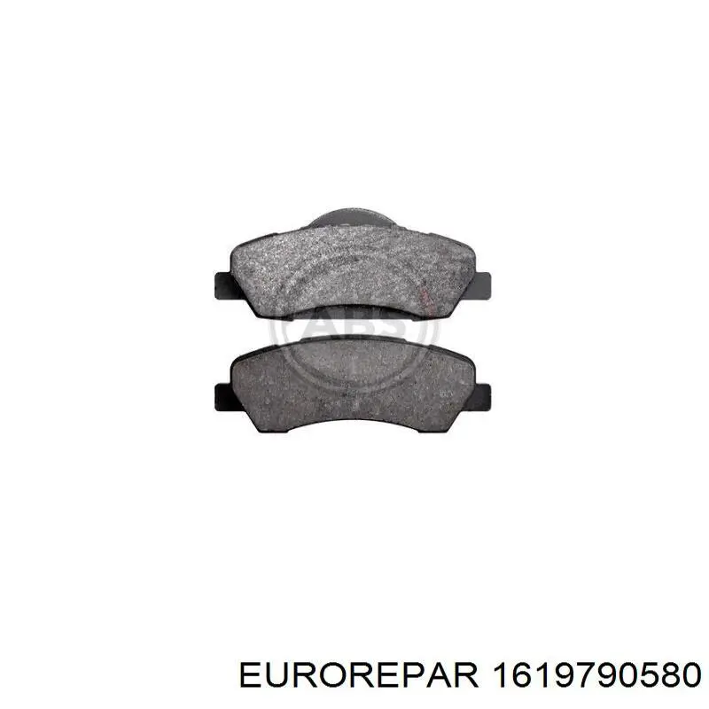 Compre 1619790580 Peugeot/Citroen Sapatas do freio dianteiras de disco