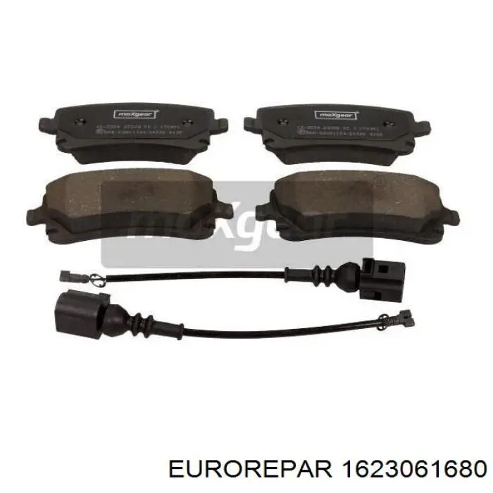 Sapatas do freio traseiras de disco Eurorepar 1623061680 preço, a partir de 31,41 USD