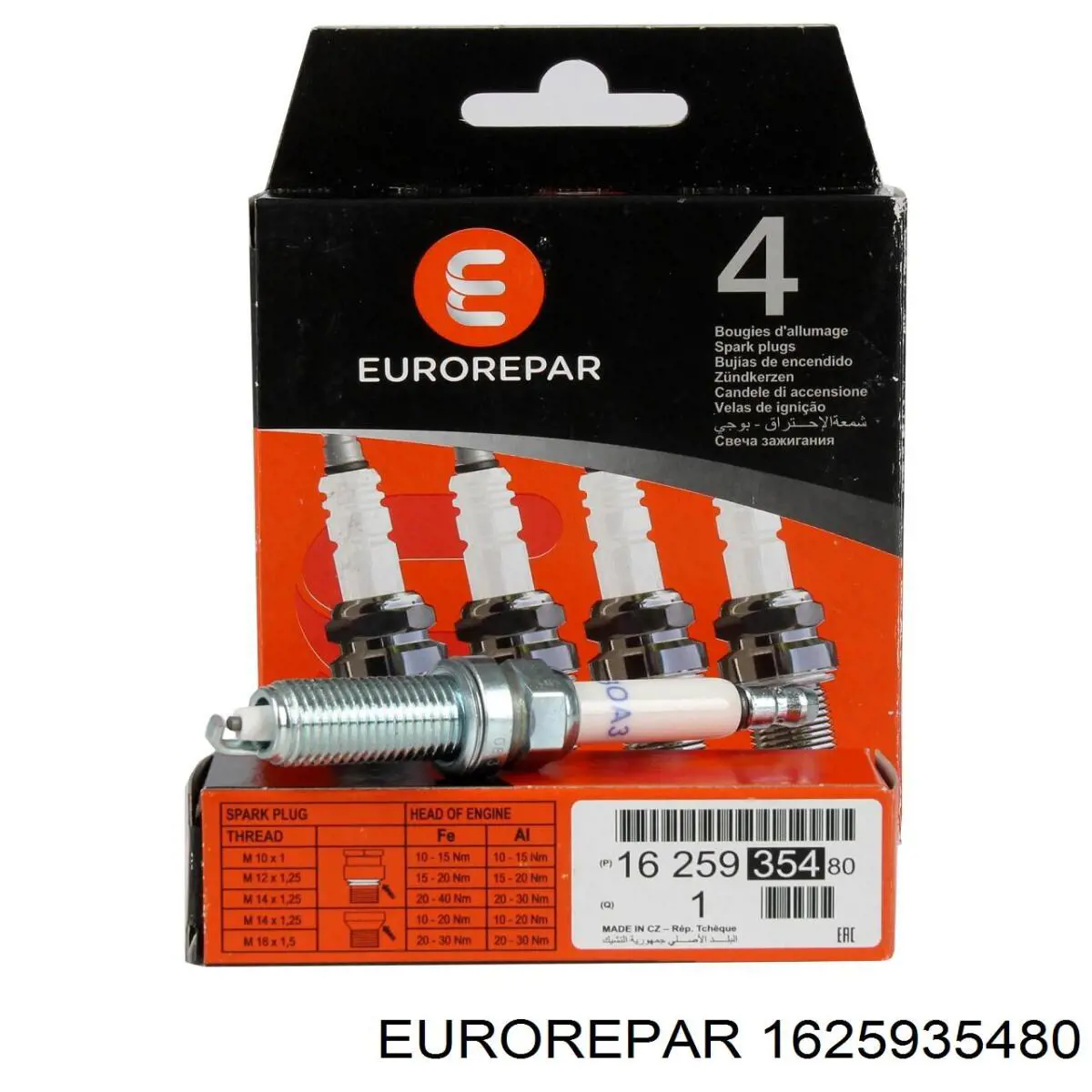 Compre 1625935480 Eurorepar Vela de ignição