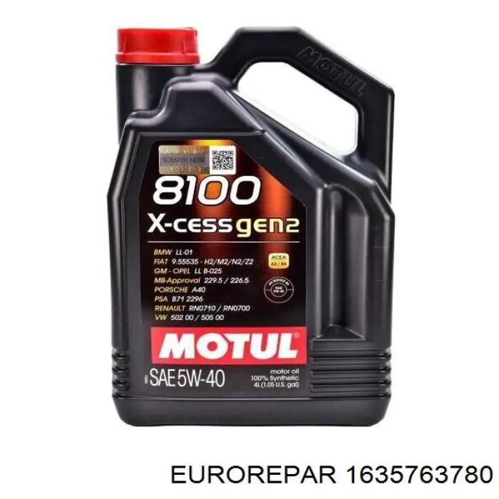 1635763780 Eurorepar Óleo para motor