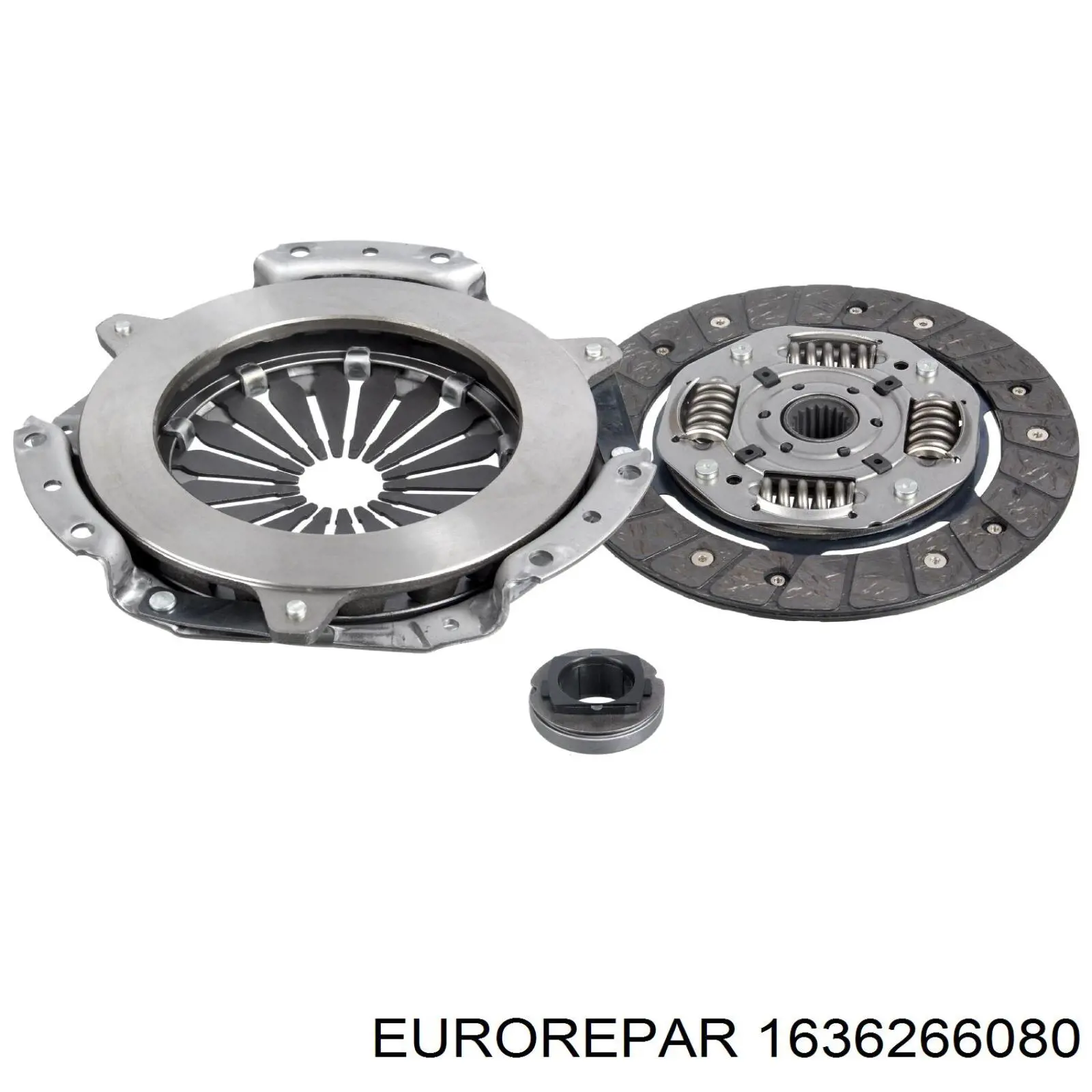 Kit de embraiagem (3 peças) Eurorepar 1636266080 preço, a partir de 84,05 USD