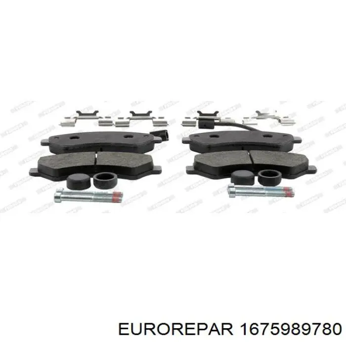 Compre 1675989780 Eurorepar Sapatas do freio dianteiras de disco