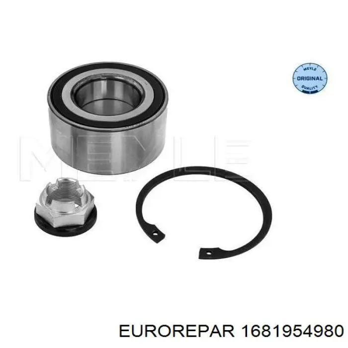 Rolamento de cubo dianteiro Eurorepar 1681954980 preço, a partir de 41,04 USD