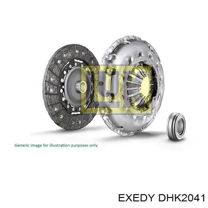 Compre DHK2041 Exedy Kit de embraiagem (3 peças)