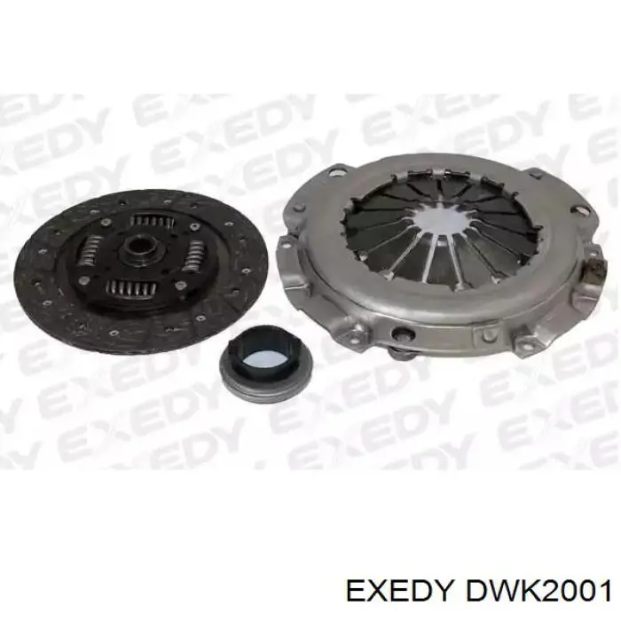 Kit de embraiagem (3 peças) Exedy DWK2001 preço, a partir de 100,41 USD