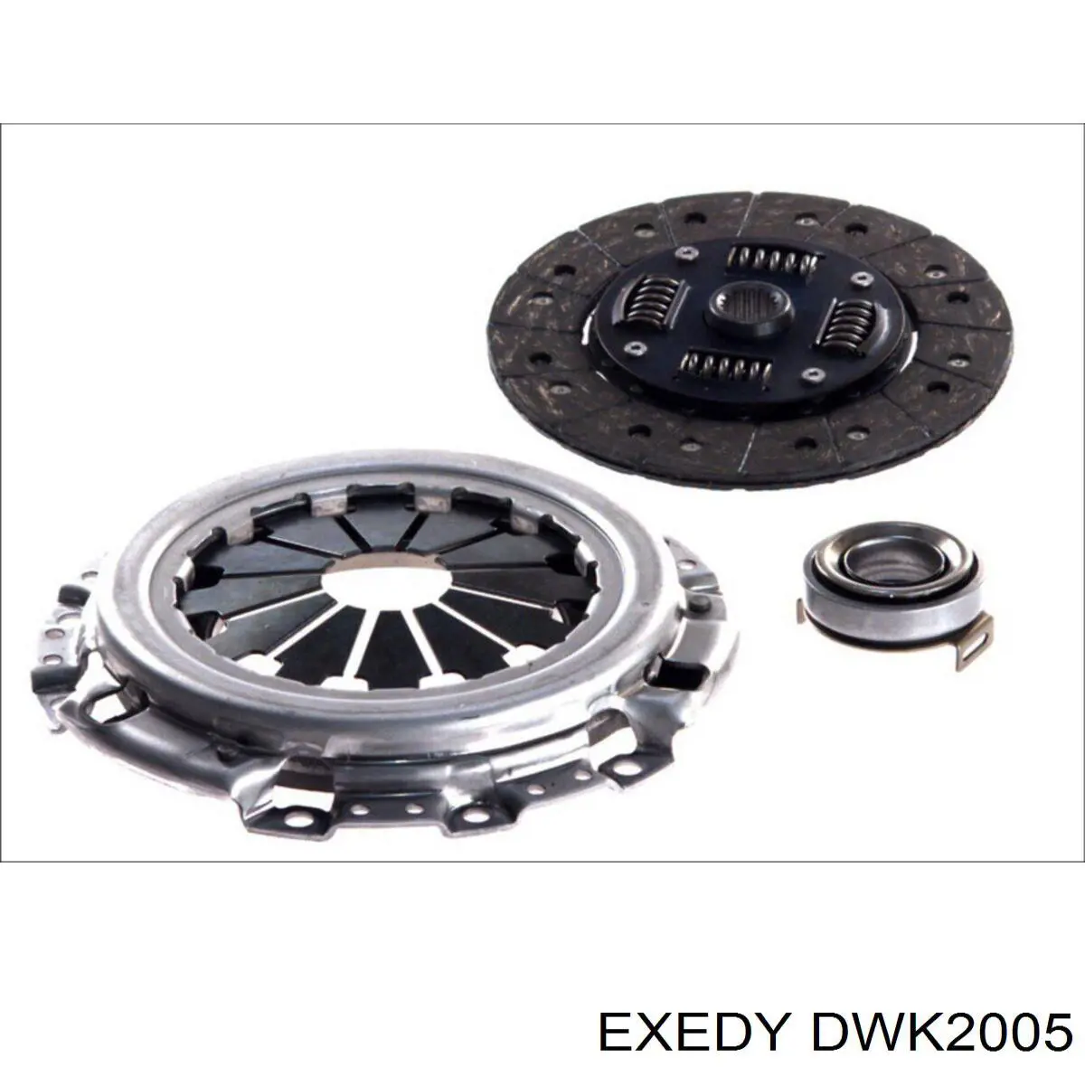 Kit de embraiagem (3 peças) Exedy DWK2005 preço, a partir de 63,35 USD