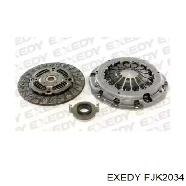 Kit de embraiagem (3 peças) Exedy FJK2034 preço, a partir de 432,70 USD