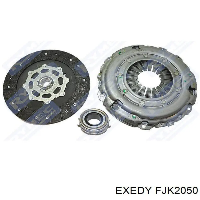 Kit de embraiagem (3 peças) Exedy FJK2050 preço, a partir de 207,42 USD