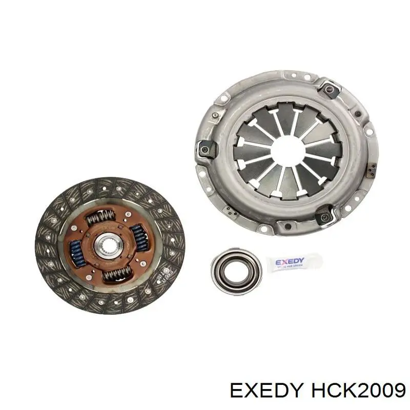 Kit de embraiagem (3 peças) HCK2009 Exedy
